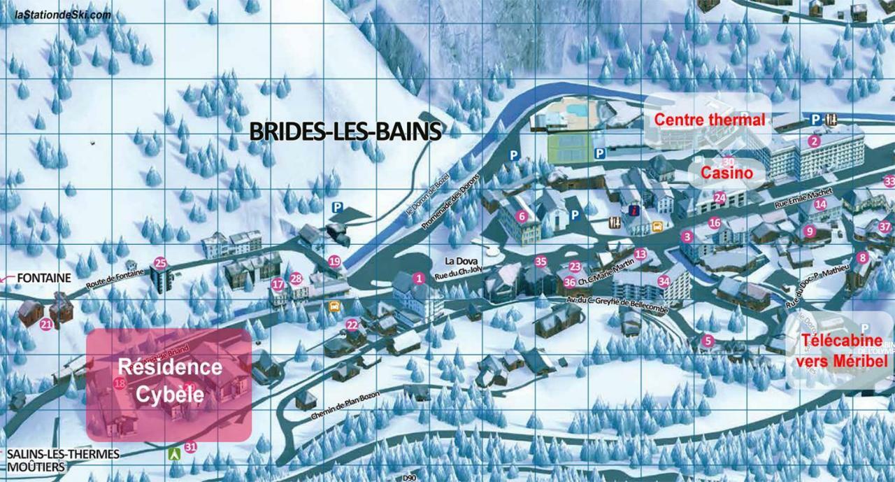 Residence Cybele "Grand Confort" 2 Brides-les-Bains Luaran gambar